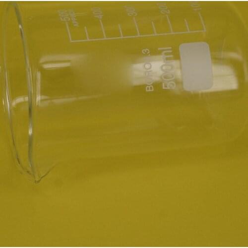 500ML Low Form Beaker Chemistry Lab G3.3 Borosilicate Glass Heavy Wall