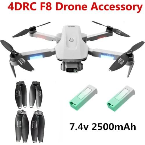 Mini 4DRC Drone F8 4D-F8 Original Accessories Drone F8 Battery 7.4V 2500mAh Propeller CW CCW Rotor RC Quadcopter Spare Parts