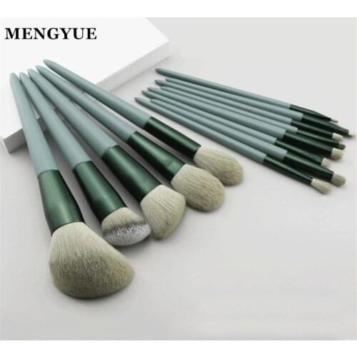 13Pcs Makeup Brushes Set Face Eye Shadow Foundation Powder Eyeliner Eyelash Lip Make Up Brush Beauty Tool with Bag