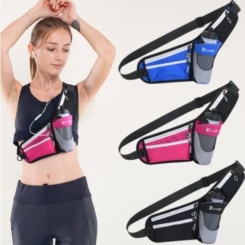 New sports running Fanny pack multifunctional outdoor water bottle Fanny pack waterproof fitness slung