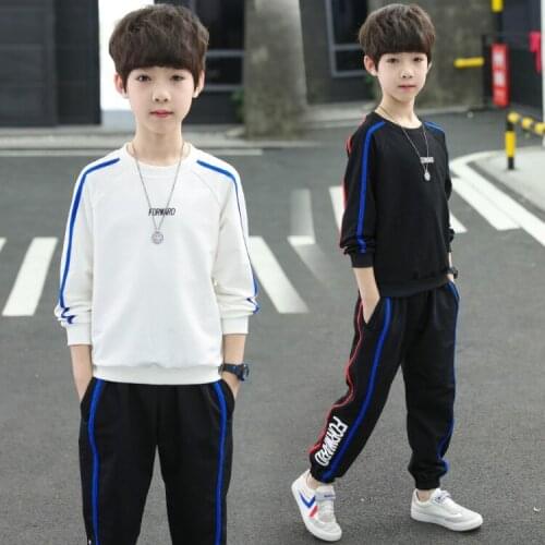 New Spring Autumn Baby Fashion Clothes Kid Boys Girls T Shirt Pants 2Pcs/sets Children Infant Clothing Toddler Cotton Sportswear