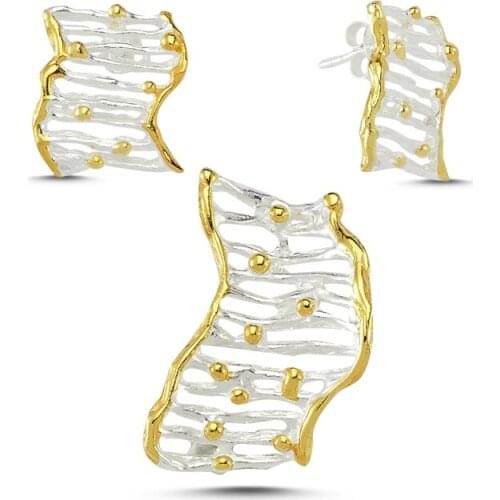 Silverlina Silver Set Without Stone