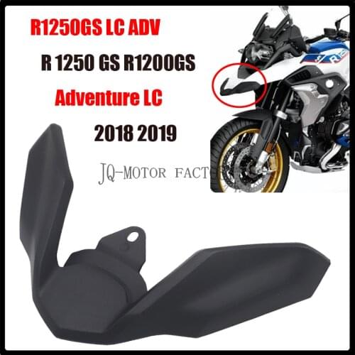 Front Wheel Fender Beak Nose Cone Extension Cover Extender Cowl For BMW R1250GS LC ADV R 1250 GS R1200GS Adventure LC 18-19