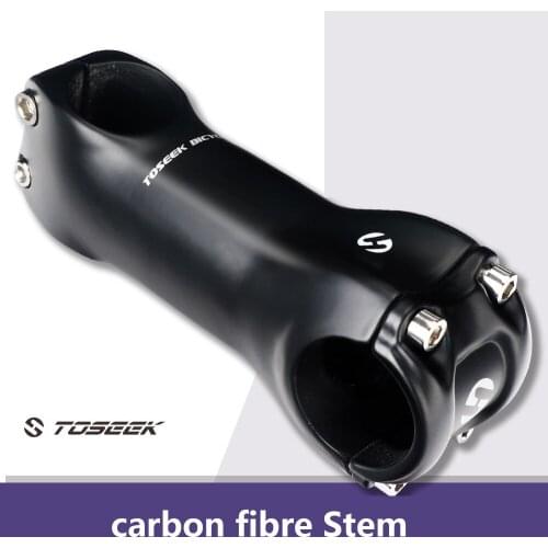 TOSEEK 2021 new MTB Bike Stem Ultralight carbon ±6 ±17 Degree Mountain Road Bike 31.8mm Stem DH AM Enduro 28.6mm Bike Steerer