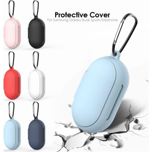 1pcs Soft Cover For Samsung Galaxy Buds Plus Case Silicon Charging Sleeve Anti Drop Wireless Headphones Skin Portable Audio