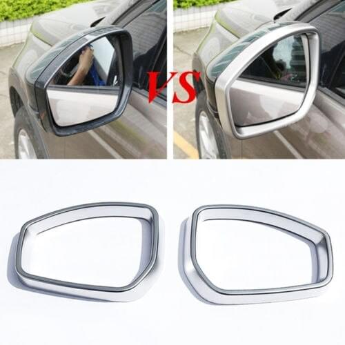 2pcs Rear View Decorative Frame Cover For Land Rover Discovery Sport 2015