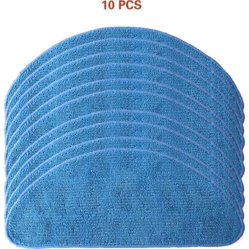 10 pieces of mop cloth for Ilife v3S / v3L / v3s pro / v5 / v5s / v5s pro / x5 sweeping robot parts replacement