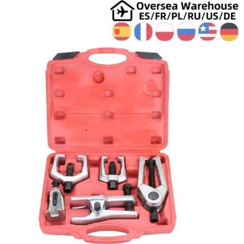 5Pcs Ball Joint Separator Arm Puller Remover Ball Extractor Puller Ball Joint Separator Tie Rod Remover Pitman Arm Puller Tools