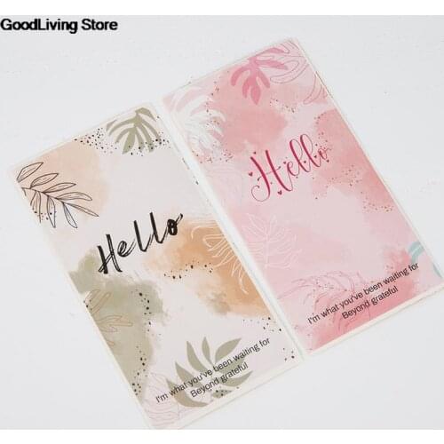 50 pcs/pack of floral stickers seal label gift decoration thank you sticker