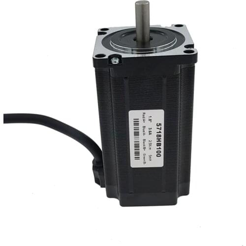 57BYG stepper motor 100mm 2 phase 1.8 degree 3.6A 2.5N.m hybrid driver motor Nema 23 Step Motor