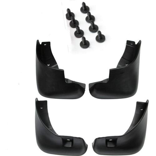 FUNDUOO For NISSAN Tiida / VERSA / ALMERA / SUNNY Sedan 2012-2016 Mud Flaps Splash Guards Mudguards Front Rear Set of 4 Pcs