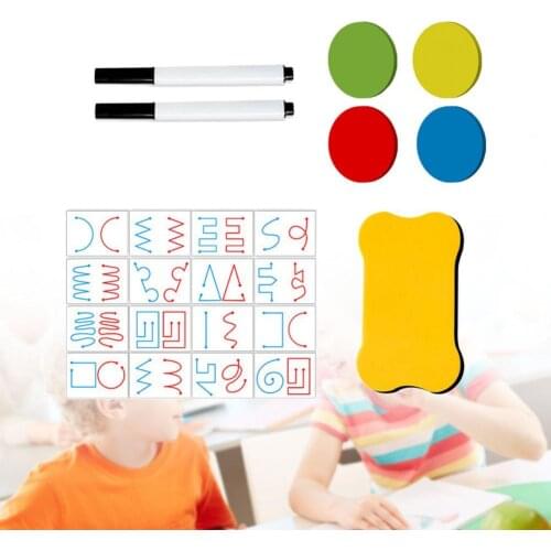 Kid Brain Development Track Pen Teaching Aid Logic Concentration Educational Toy