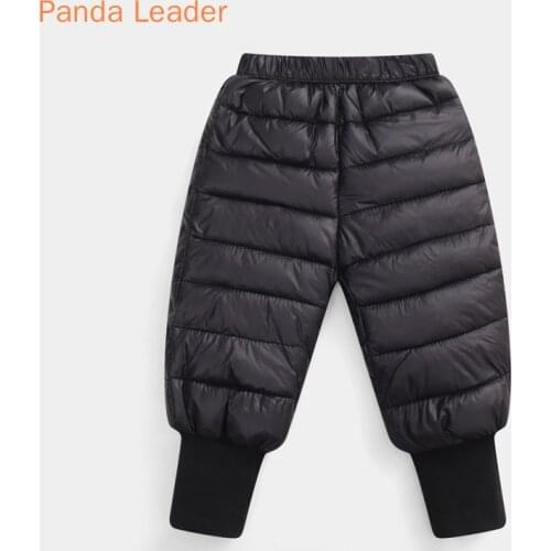 Childrens Winter Pants Girls Cotton Thicken Baby Boys Casual Long Trousers 1 3 5Y Kids Clothes -30C Warm Windproof Toddler Pant