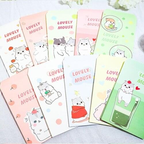 100pcs cute animal Paper Envelope Gift Envelopes for Wedding Invitation Stationery Supply