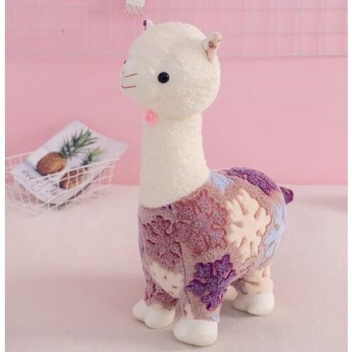 60cm New Alpaca plush toy doll Alpaca pillow for friends' birthday lovely soft boy girl birthday present delicate Creative gift