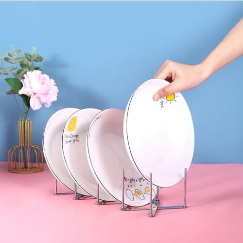 Pot Lid Rack Extended Stainless Steel Spoon Plate Holder Shelf Cooking Dish Tray Stand Accessories Storage Kitchen Organizer