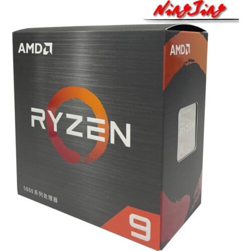 AMD Ryzen 9 5950X R9 5950X 3.4 GHz 16 Cores 32 Threads CPU Processor 7NM L3=64M 100-000000059 Socket AM4 New but without fan
