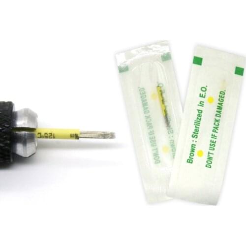 R21 Permanent Makeup Manual Eyebrow Tattoo Needles Blade For 3D Embroidery Microblading Tattoo Pen Machine