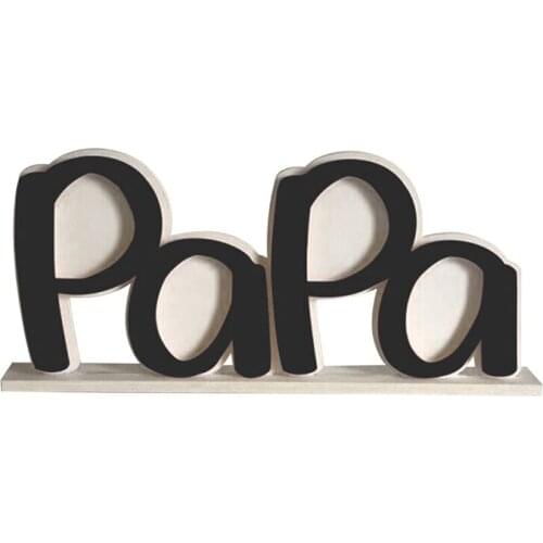 Fathers Day PaPa Picture Frame,Dad Gifts From Daughter,Dad Birthday Gifts, Dad Photo Holder, Fathers Day Gift -Black