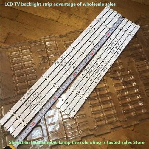 100%NEW original 40 PCS/set LED backlight strip bar for 6916L-2586A 6916L-2587A 6916L-2588A 6916L-2589A LC490DUE FJ M1 49LH604V