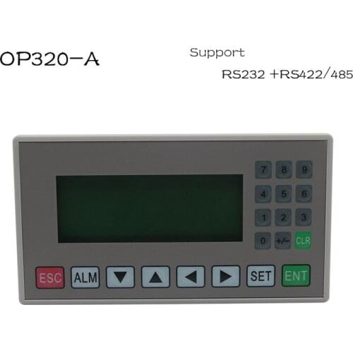 Text Display MD204L OP320-A Panel Display Screem HMI Support RS232/RS485 Communication Ports For PLC English Veriosn