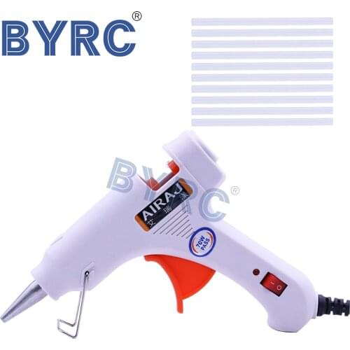 Hot Melt Glue Gun 110-240V 70W High Power Glue Gun EU Plug DIY Repair Tool Hot Glue Gun 10PCS Melt Glue Sticks