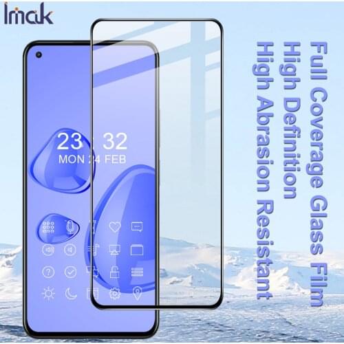 Imak Tempered Glass For Xiaomi Mi 11 Lite Screen Guard Protective oleophobic Full glue