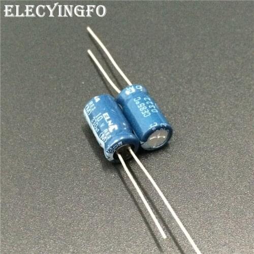 10pcs 330uF 10V330UF Japan ELNA RE3 Series 6.3x11mm 10V330uF Audio capacitor