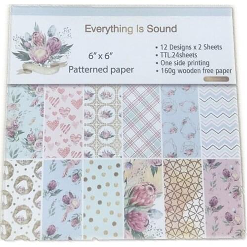 12Pcs/Lot Pink Love Retro Material Papers DIY Scrapbooking Album Diary Gift Decorative Paper Scrapbooking Paper