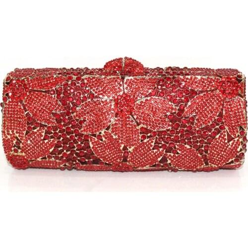 2020 Latest Design Diamonds Handbags Girls Elegant Wedding Purse Fashion Women Evening Party Big Diamonds Purses