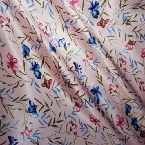 Satin Flower Glossy Soft Diy Lining Tilda Craft Poly Charmeuse