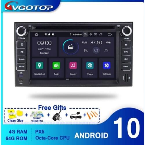 AVGOTOP 2+16GB/4+64GB Android 9 Bluetooth GPS Car Player Multimedia For KIA CERATO/SPORTAGE/SORENTO/SPECTRA