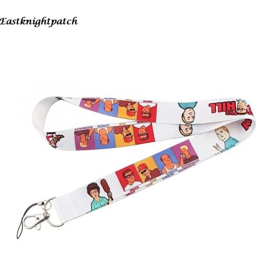 E2636 Cartoon Neck Strap Cell Phone Lanyard For Keys ID Card Necklace Keychain Lanyard