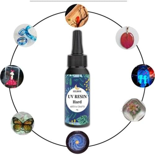 200g UV Resin Glue Quick Drying UV Gel Curing Hard State DIY Jewelry Handicraft Decoration Production Accessories Glue Dropship