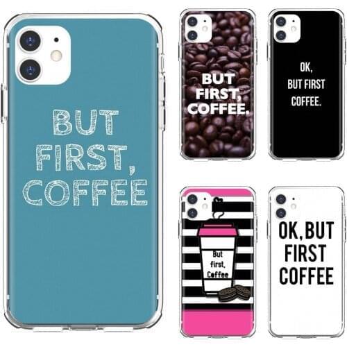 Housing For Xiaomi mi Redmi Note 3 4 4X 5 6 7 8 8t 9 9s 9t 10 pro lite ok-but-first-coffee