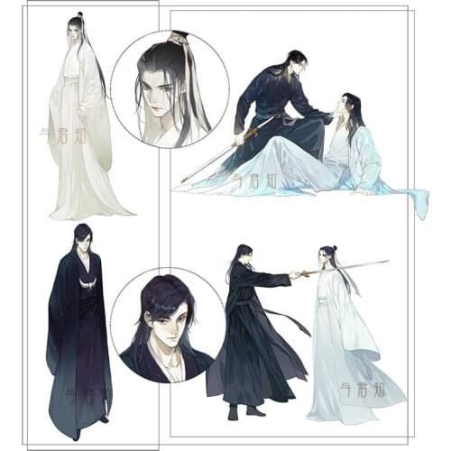 5.5cmx5M Pure Love Man Chinese Ancient Handsome Boy Washi Tape