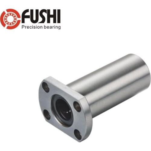 LMH35LUU Two Side Cut Linear Bearing 35*52*135 mm ( 2 Pcs ) Oval Flange Mounted Linear Bearings LMH35 LUU