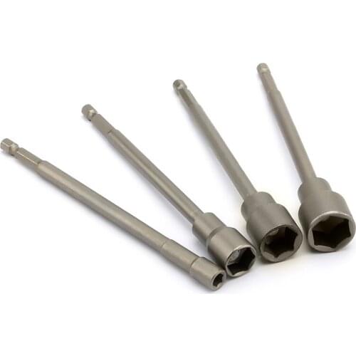 Noreturn 1Pcs 150mm Longer Air Batch Sleeve Head Air Wrench Sleeve Head Magnetic Drill Tail Tapping Screw Sleeve