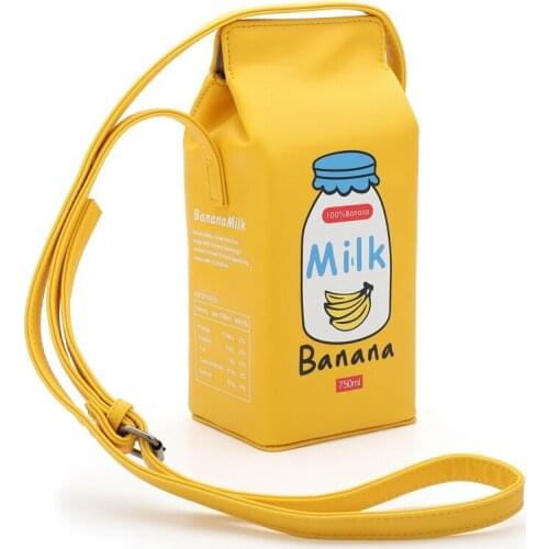 New Ladies Bottle Shape Flap Women Crossbody Bags Korean Version of Messenger bag Milk Diagonal Phone Bag Shoulder Bag