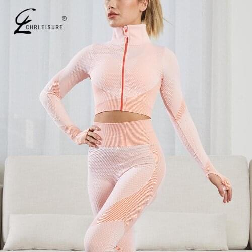 Skinny Fitness Gym 2/3 Piece Set Women Stretch Exercise Sport Running Tracksuit Workout Set Casual Fashion Active Wear