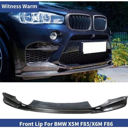 F85 X5M F86 X6M Carbon Fiber front lip For BMW X6MX5M Front Bumper Lip Splitter 2014-UP