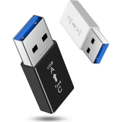 USB 3.0 Connector Adapter Type-C To USB 3.0 Type-A USB 3.0 Type C Converter Black/White Female To Male