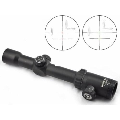 Visionking 1-12x30 Riflescopes Sniper Laser Aim Optical Sight ar15 m16 m4 Ak Long Range Hunting Night Vision Reticle Scope