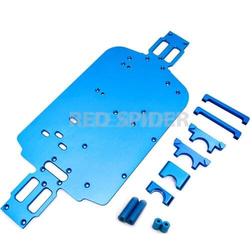 RC Car Chassis Armor, Metal Chassis Armor Chassis Plate Accessories for Wltoys A949 A959 A969 A979 K929 A959-B