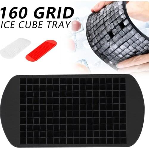 160 Grids Silicone Ice Cubes Frozen Mini Food Grade Ice Tray Fruit Maker Bar Party Pudding Tool Kitchen Accessories