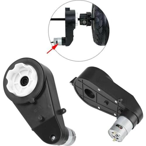 Portable Electric Gearbox 40000RPM Black PP Electric Gearbox Replacement