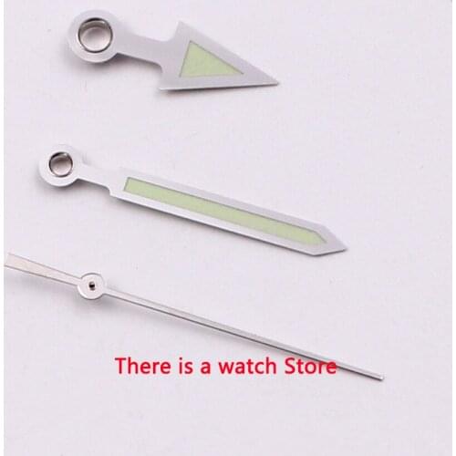 Watch Hands green luminous for eta 2836;8215;DG2813 Automatic mechanical movement mens watch