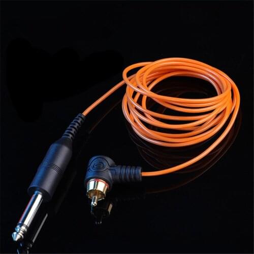 Tattoo Machine Hook Line 180cm Straight RCA Interface Connector Professional Tattoo Machine Power Cord Connector Tattoo Supply