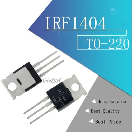 10PCS IRF1404 IRF1405 IRF1407 IRF2807 IRF3710 LM317T IRF3205 Transistor TO-220 TO220 IRF1404PBF IRF1405PBF IRF1407PBF IRF3205PBF