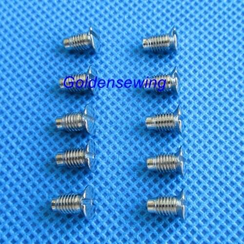 10 Pcs Needle Plate Screws 6031-01 For Consew 255Rb Single Needle Walking Foot Industrial Sewing Machine